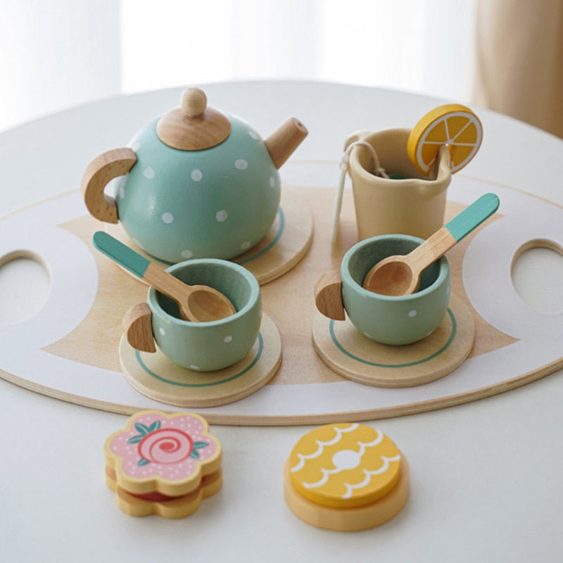 Wooden Afternoon Tea Set Toy