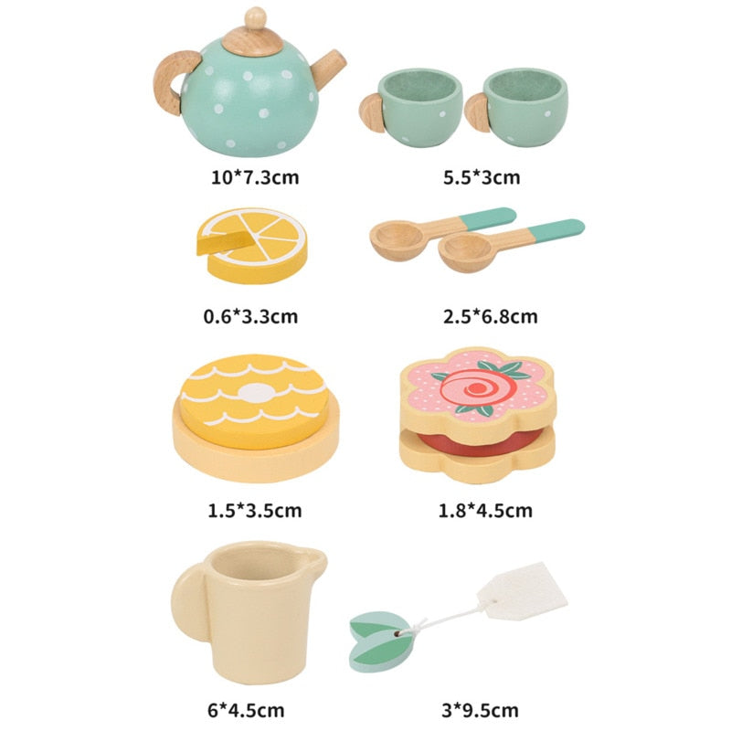 Wooden Afternoon Tea Set Toy