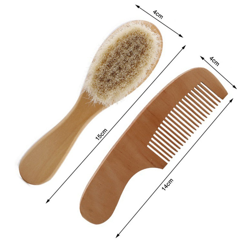 Wooden Brush Comb for baby