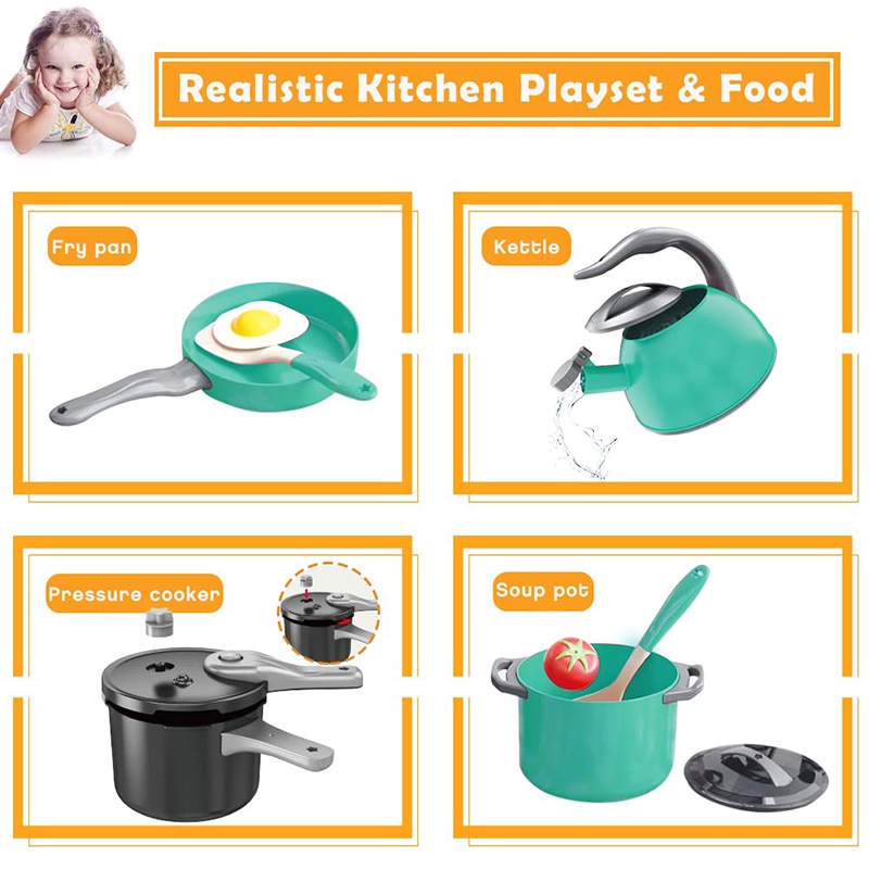 Kids Kitchen Toy Accessories