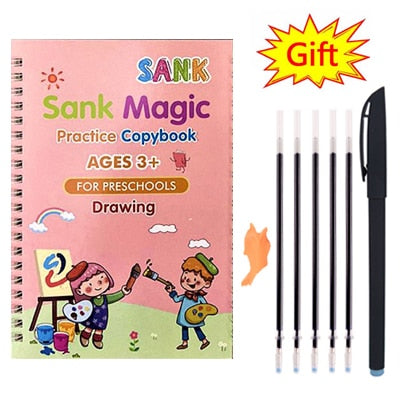 Copyand Wiping Writing Copybook For Calligraphy