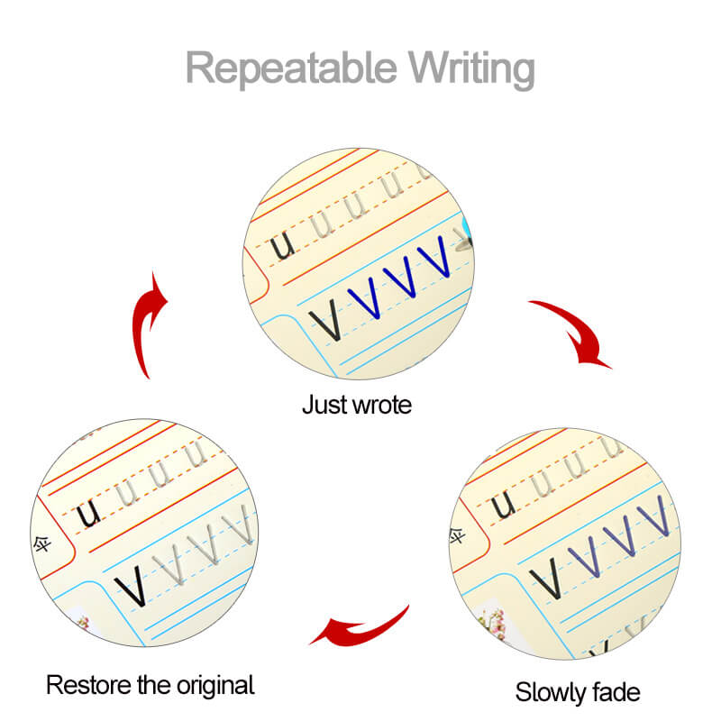 Copyand Wiping Writing Copybook For Calligraphy