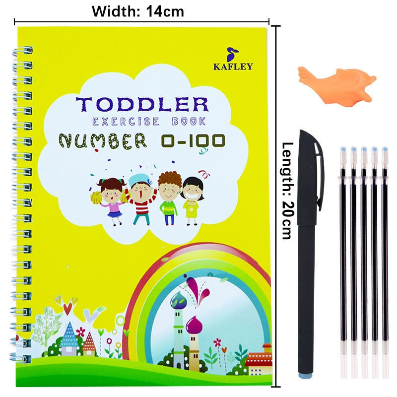 Copyand Wiping Writing Copybook For Calligraphy