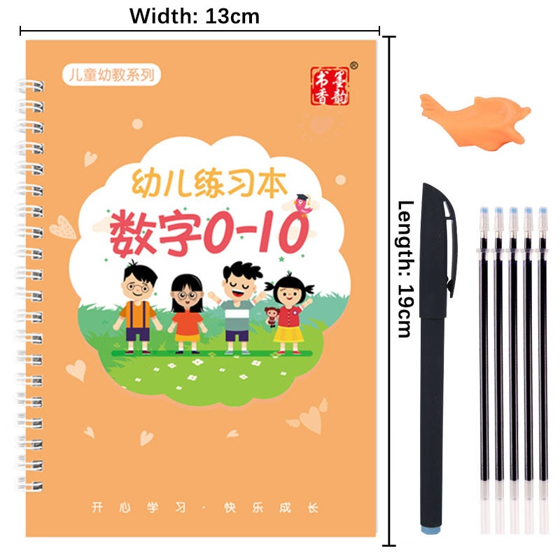Copyand Wiping Writing Copybook For Calligraphy