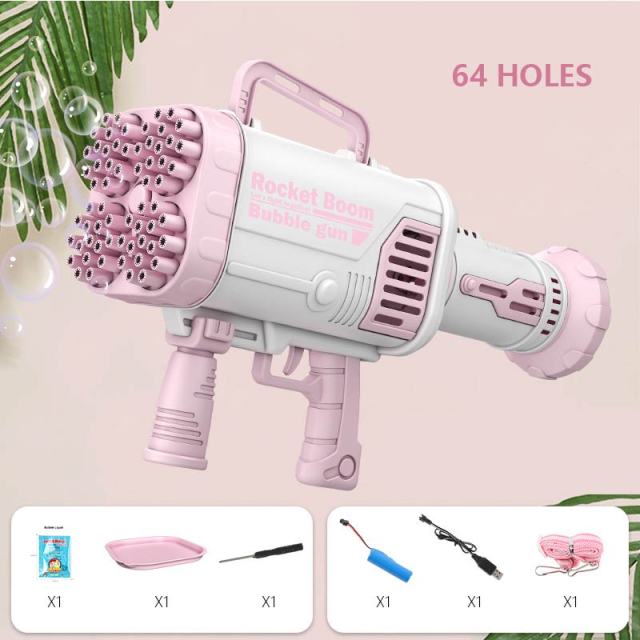 bubble Gun Machine Soap Bubbles Bubble for Outdoor Toys For Children
