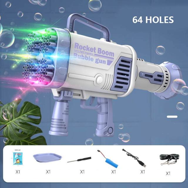 bubble Gun Machine Soap Bubbles Bubble for Outdoor Toys For Children