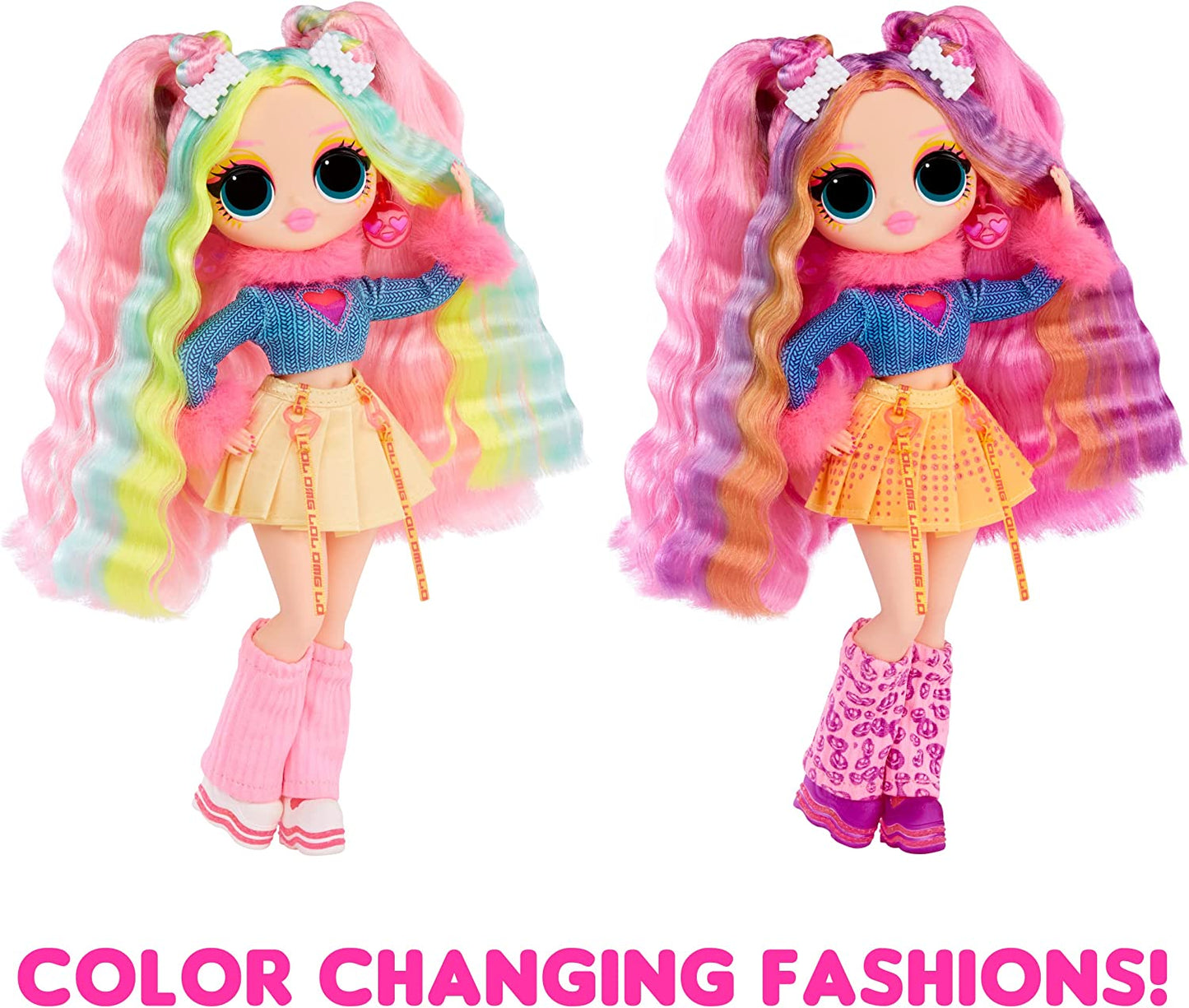 LOL Surprise OMG Sunshine Color Change Bubblegum DJ