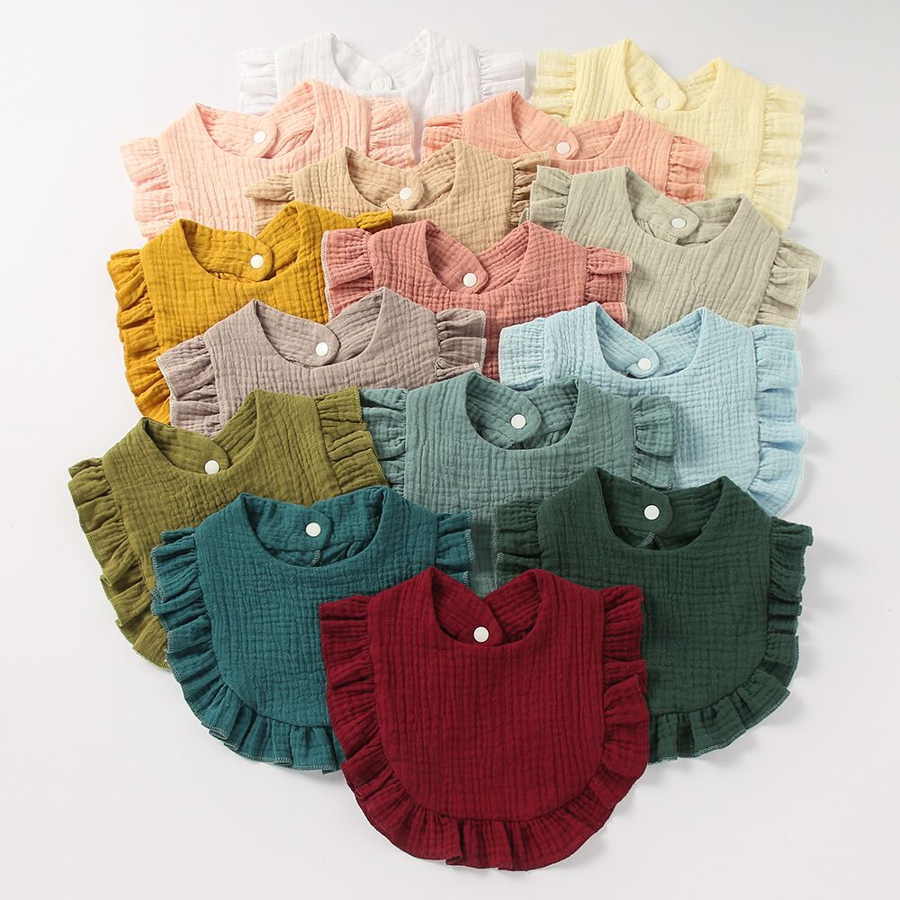 Bib Ruffle for baby girl