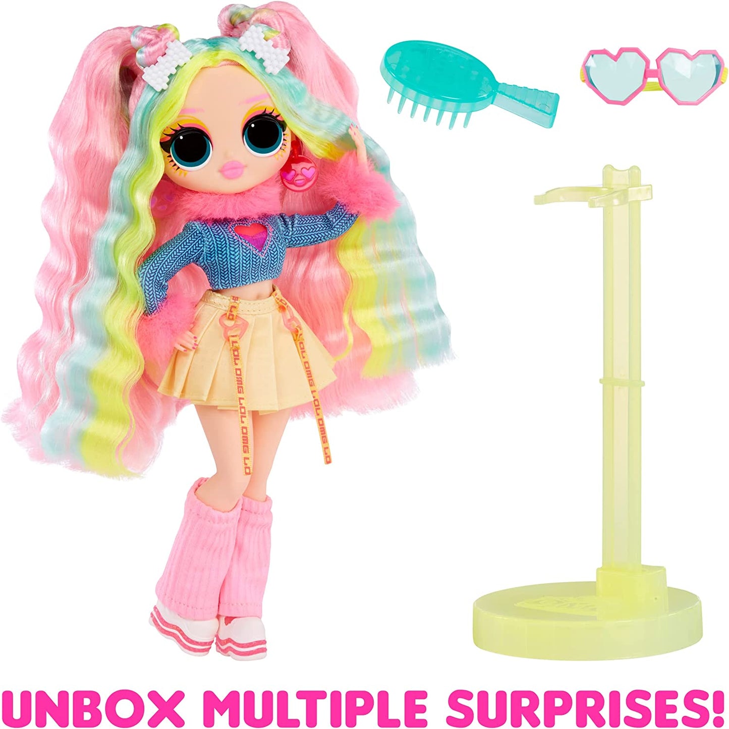 LOL Surprise OMG Sunshine Color Change Bubblegum DJ