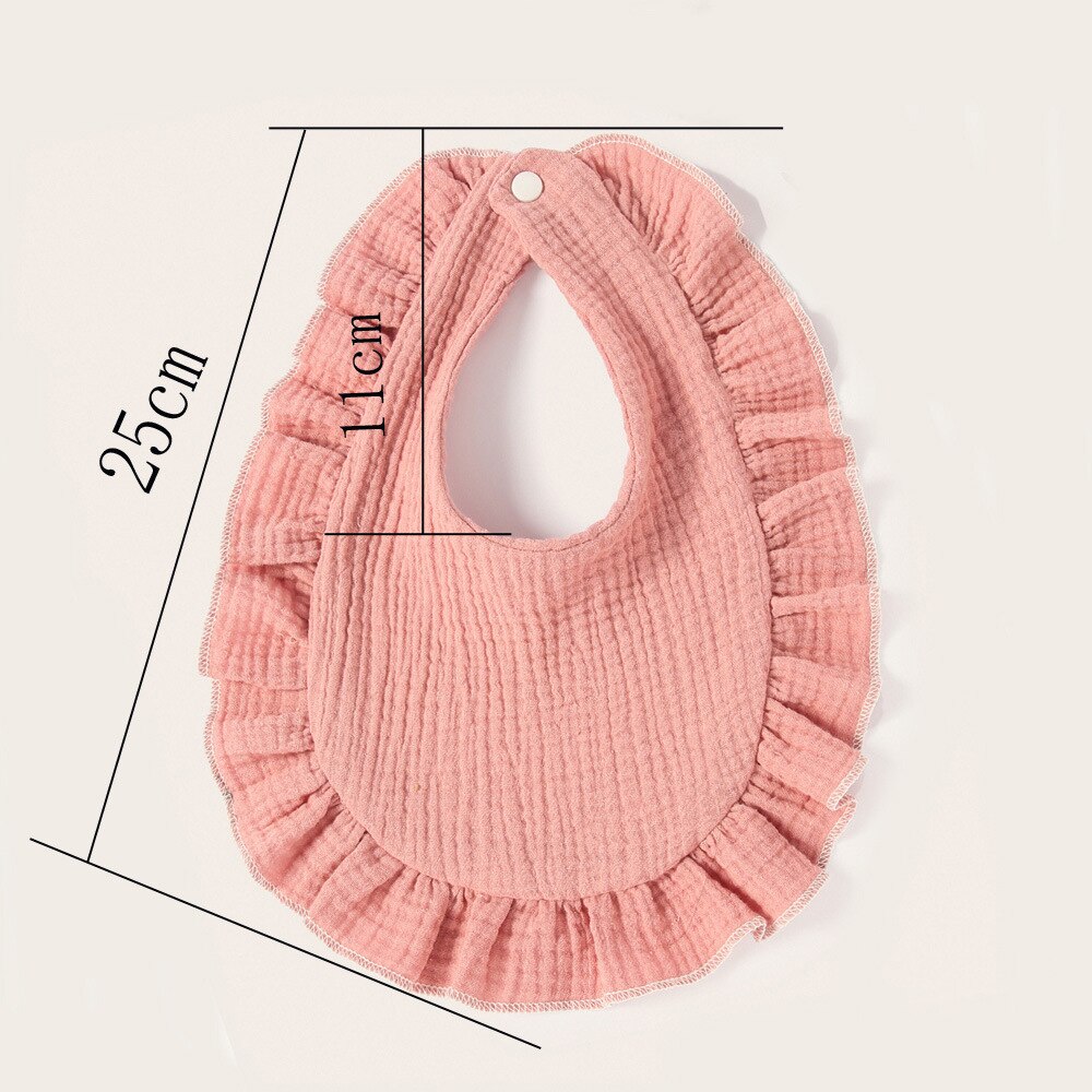 Bib Ruffle for baby girl