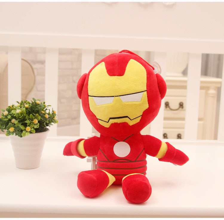 Marvel Avengers Soft Stuffed Hero Spiderman Captain America Iron Man Plush Toys Movie dolls
