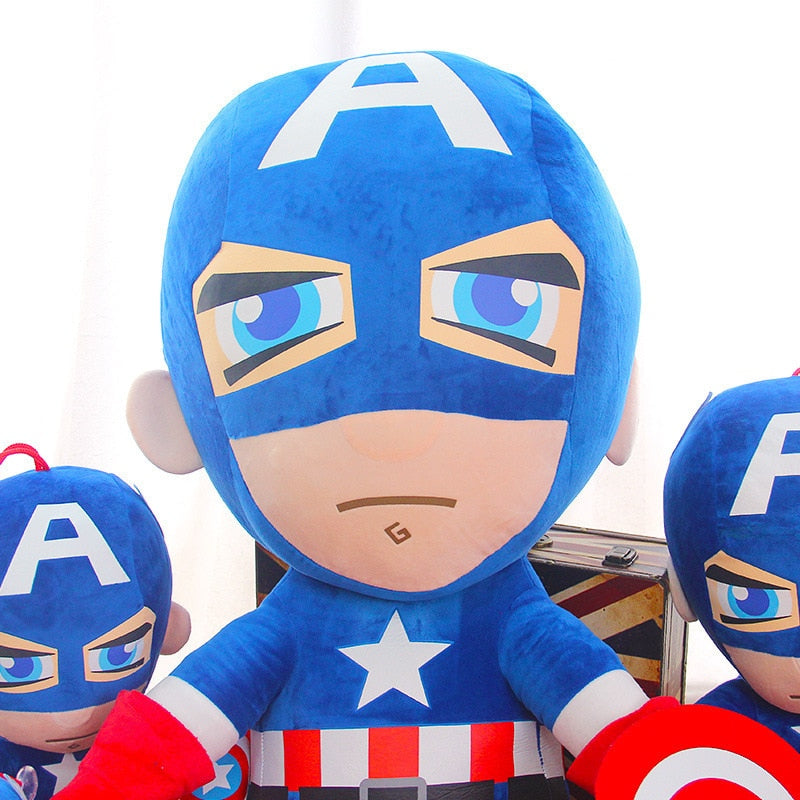 Marvel Avengers Soft Stuffed Hero Spiderman Captain America Iron Man Plush Toys Movie dolls