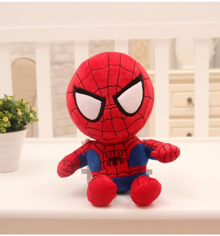 Marvel Avengers Soft Stuffed Hero Spiderman Captain America Iron Man Plush Toys Movie dolls