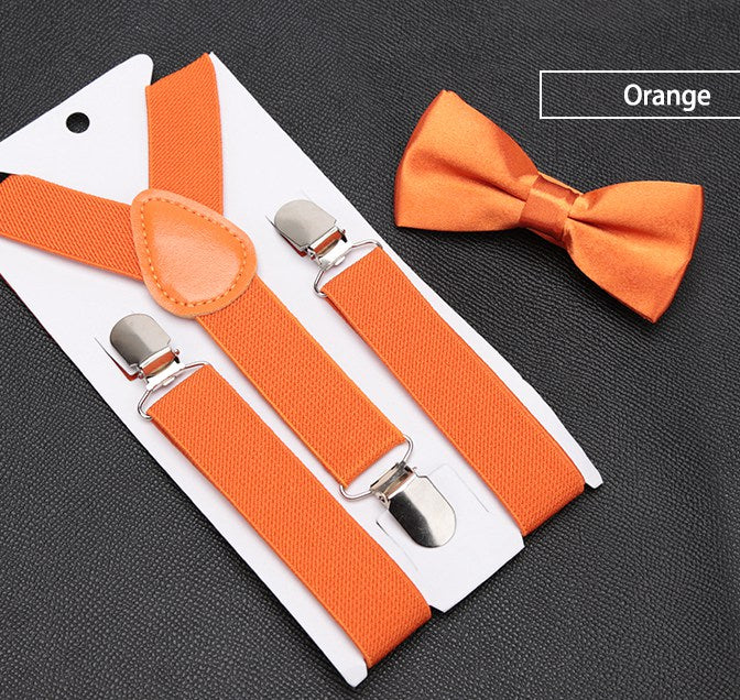 Kids Suspenders with Bowtie