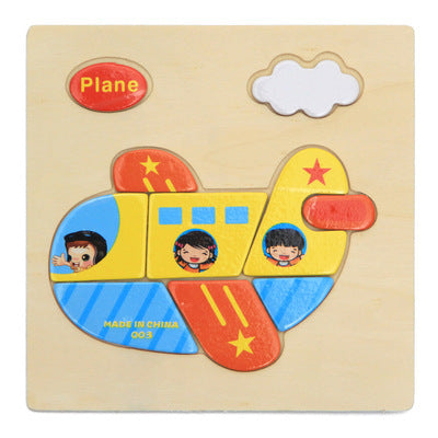 3D Puzzles Jigsaw Wooden Toys For Children
