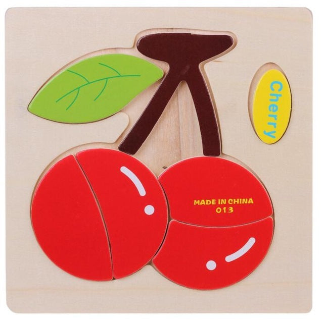 3D Puzzles Jigsaw Wooden Toys For Children