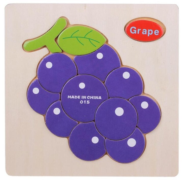 3D Puzzles Jigsaw Wooden Toys For Children