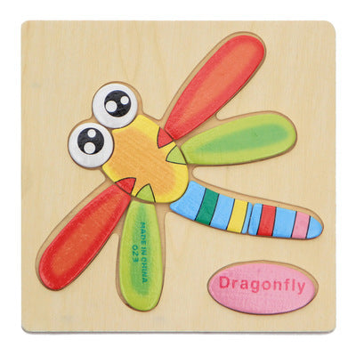 3D Puzzles Jigsaw Wooden Toys For Children