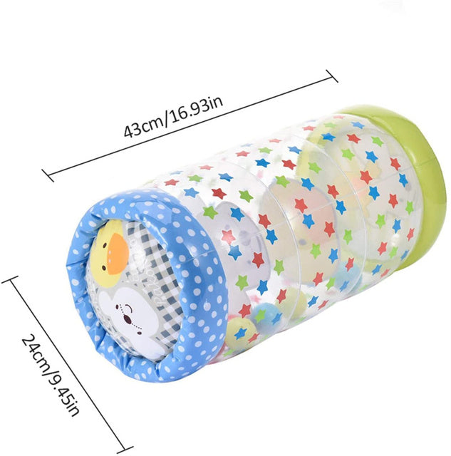 Inflatable Rattle Inflatable Baby Crawling Roller Toy With Rattle – toys kids star